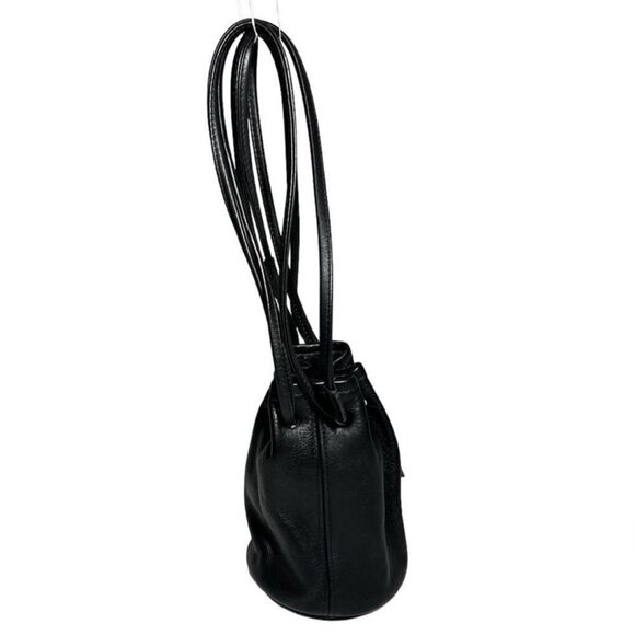 Coach Littleton Bucket Bag Mini Drawstring Black Vintage 4144 - Picture 6 of 14
